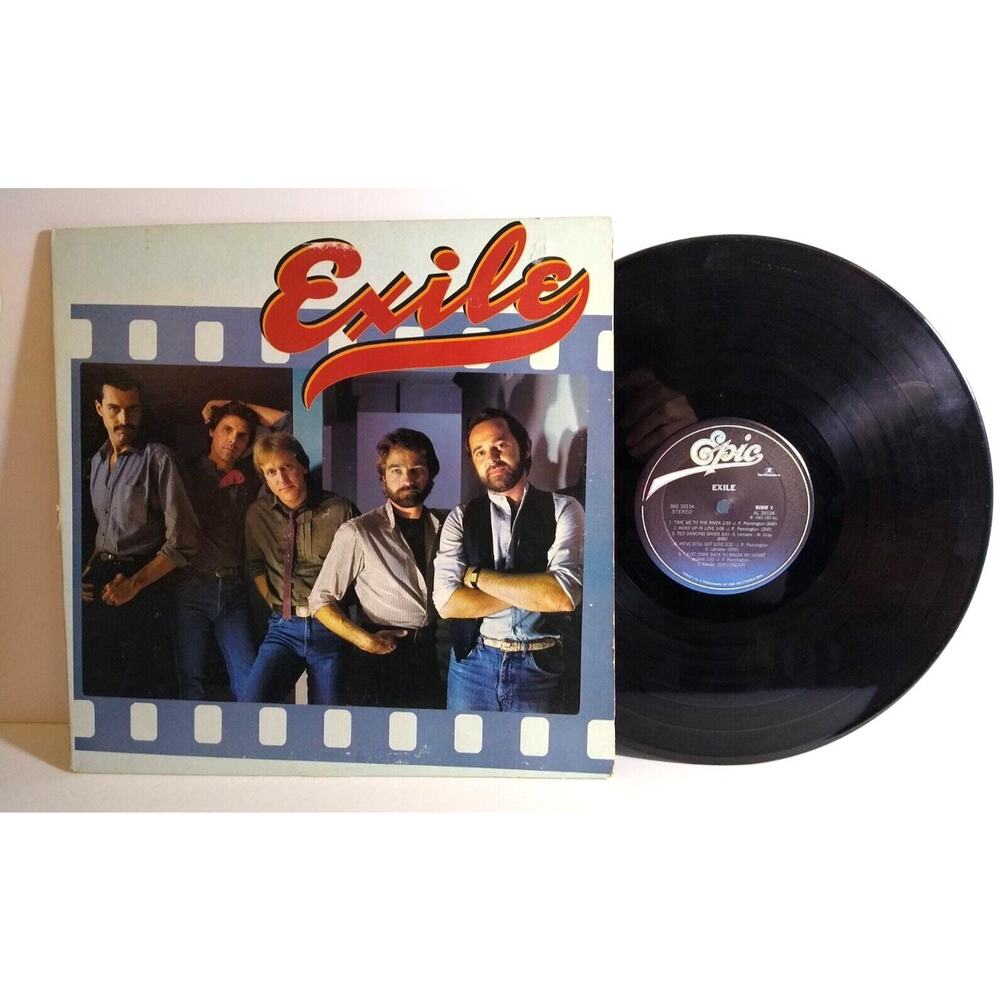 Exile 1983 Vinyl LP Record Album Country Take Me To The River Woke Up In Love